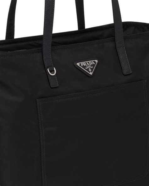 large prada beach bag|prada nylon tote bag price.